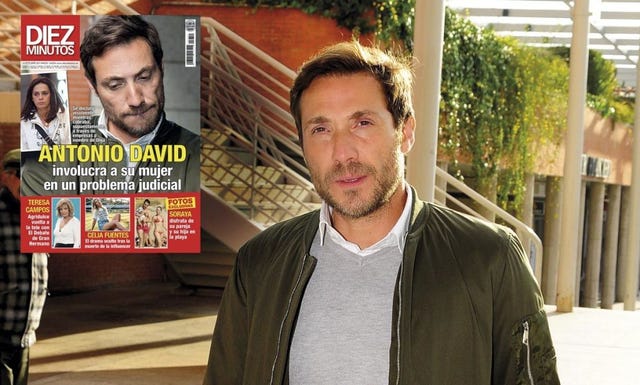 Antonio David Flores, angustiado por el futuro de su mujer