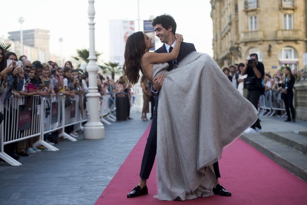 Fashion, Gown, Dress, Event, Haute couture, Flooring, Tradition, Outerwear, Ceremony, Formal wear, 