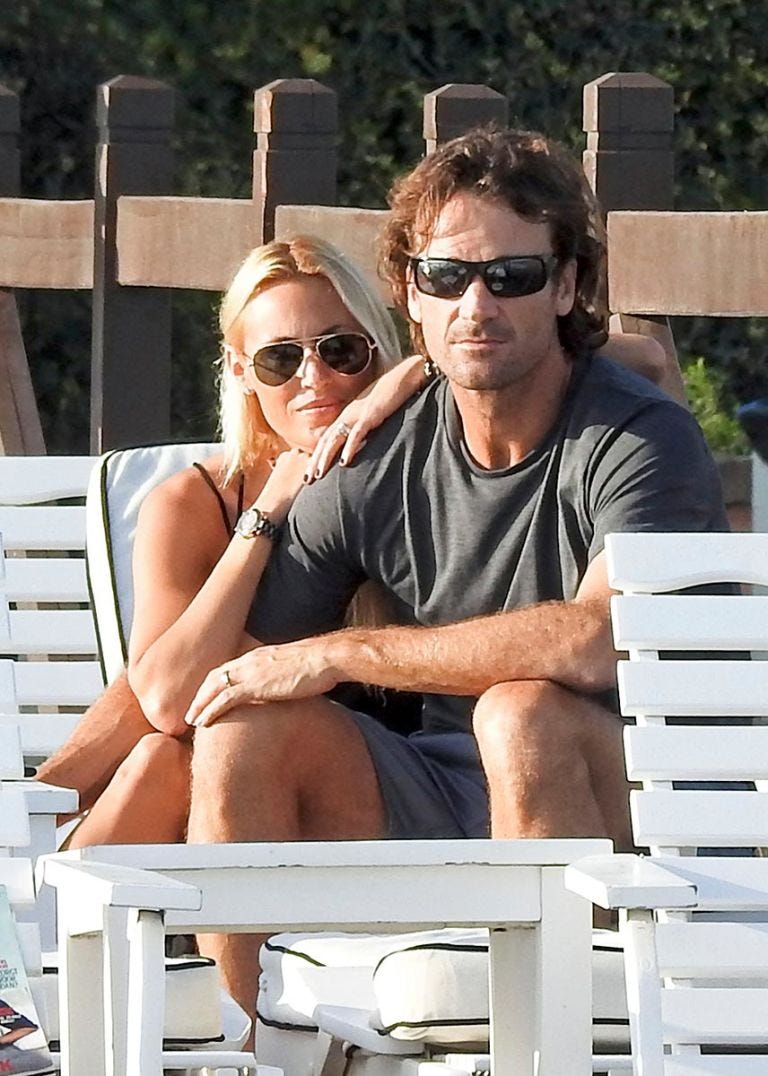 Carolina Cerezuela y Carlos Moyá en Marbella