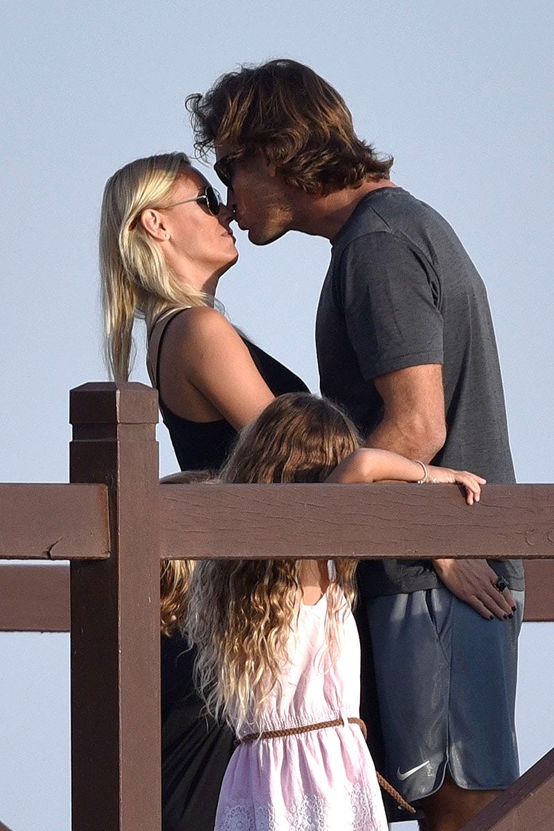 Carolina Cerezuela y Carlos Moyá en Marbella
