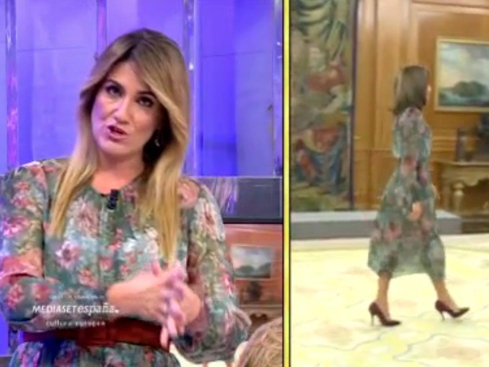 Carlota Corredera y la reina Letizia
