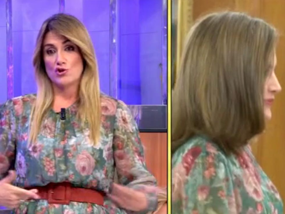 Carlota Corredera y la reina Letizia