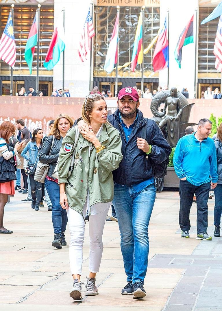 Emiliano Suárez y Carola Baleztena