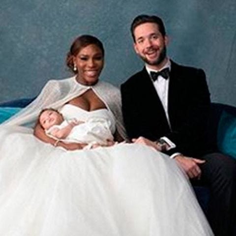 Serena Williams y Alexis Ohanian