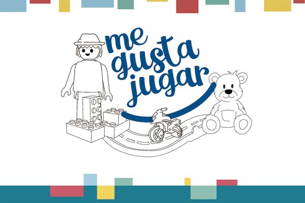Cartel de la Muestra 'Me gusta jugar'