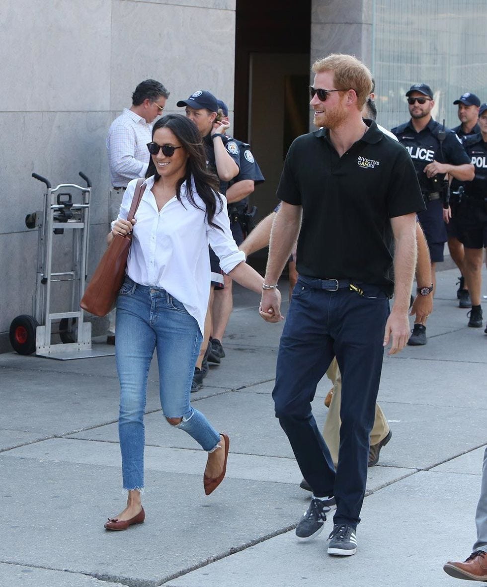 El príncipe Enrique de Inglaterra y Meghan Markle