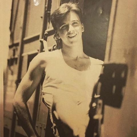 Photograph, Snapshot, Standing, Arm, Shoulder, Chest, Muscle, Fun, Cool, Smile, 