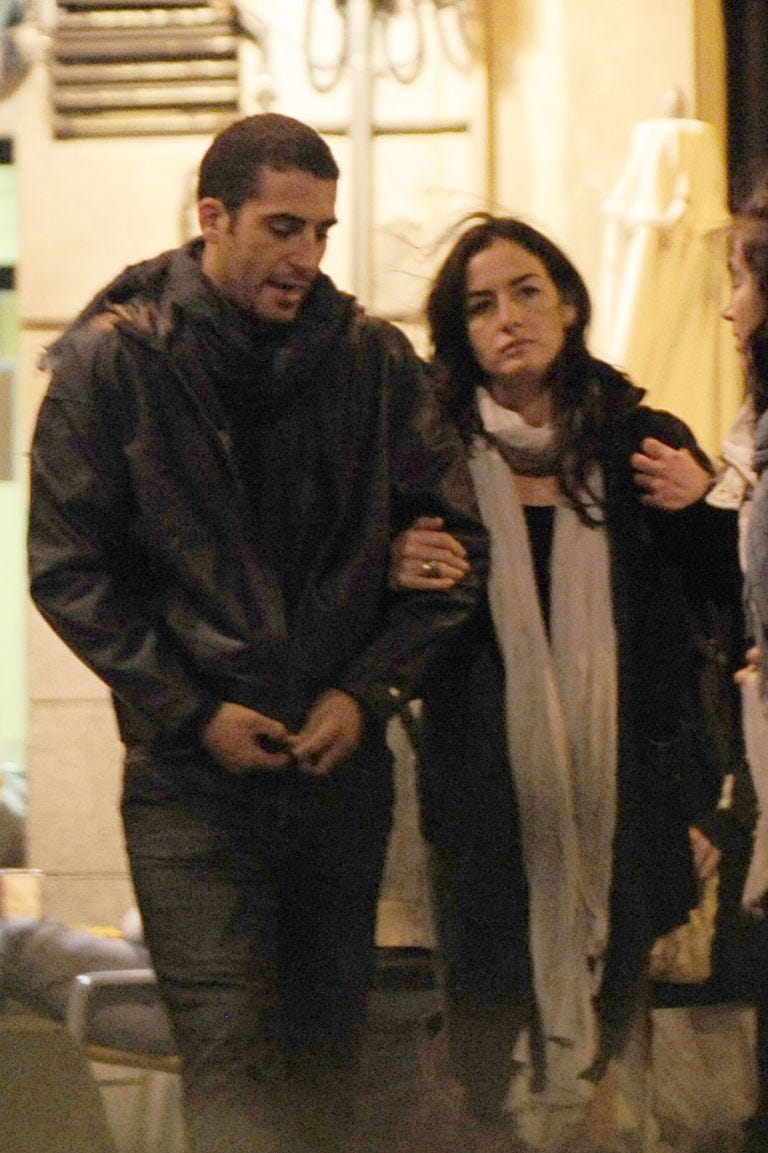 MIGUEL ANGEL SILVESTRE Y BELEN LOPEZ PASEANDO POR LAS CALLES DE MADRID&#xA;12/10/2008&#xA;MADRID , ESPA¿A *** Local Caption ***   