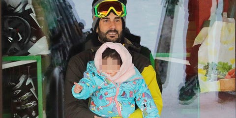 Melendi con su hija Lola