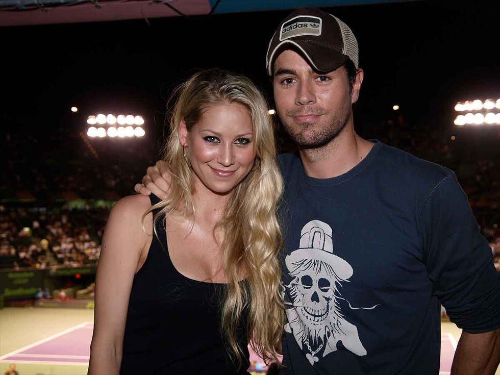 Enrique Iglesias y Anna Kournikova