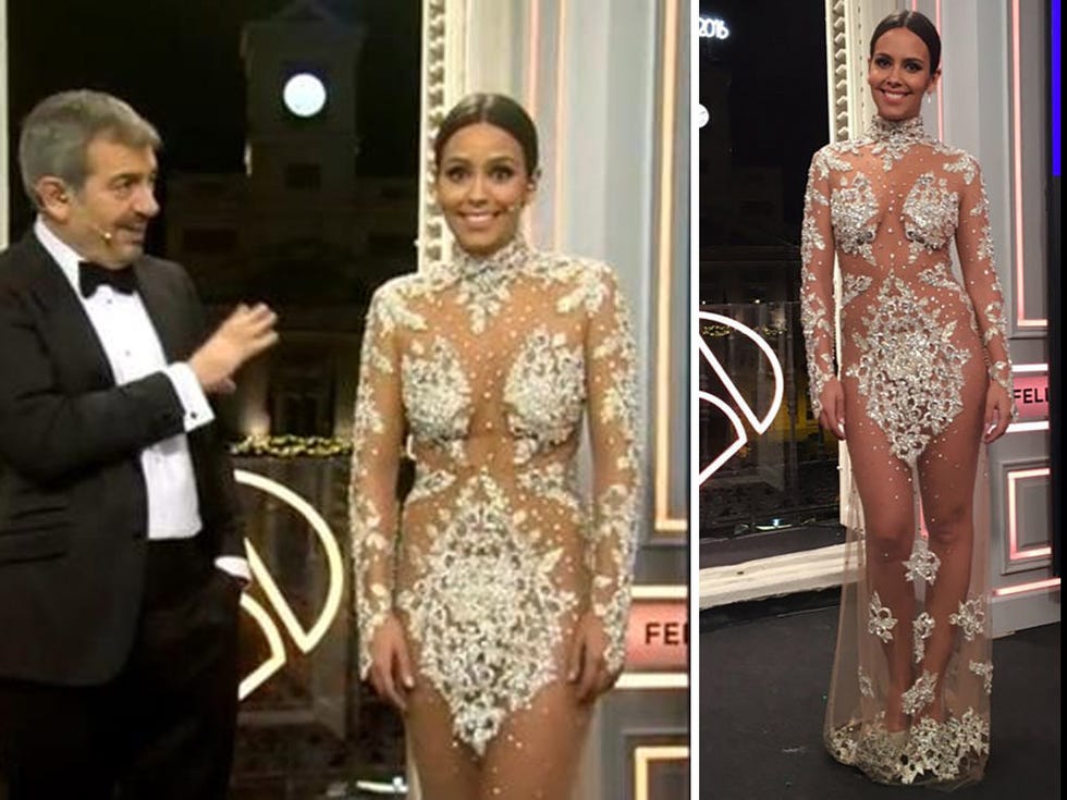 cristina pedroche en las campanadas 2015