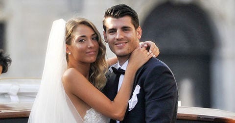Photograph, Facial expression, Bride, Formal wear, Ceremony, Event, Wedding dress, Dress, Wedding, Bridal clothing, 