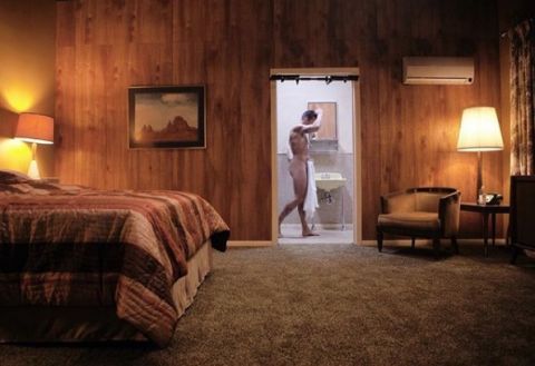 Bedroom, Room, Bed, Furniture, Interior design, Bed sheet, Property, Wall, Lighting, Suite, 