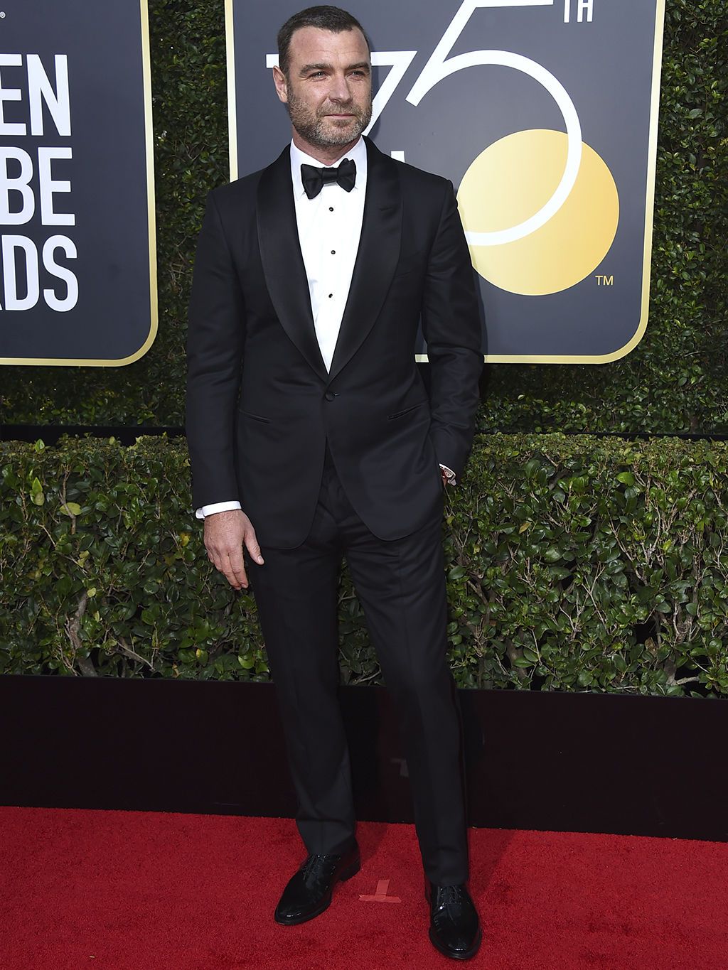 Suit, Formal wear, Red carpet, Tuxedo, Clothing, Carpet, Premiere, Blazer, Tie, Flooring, 