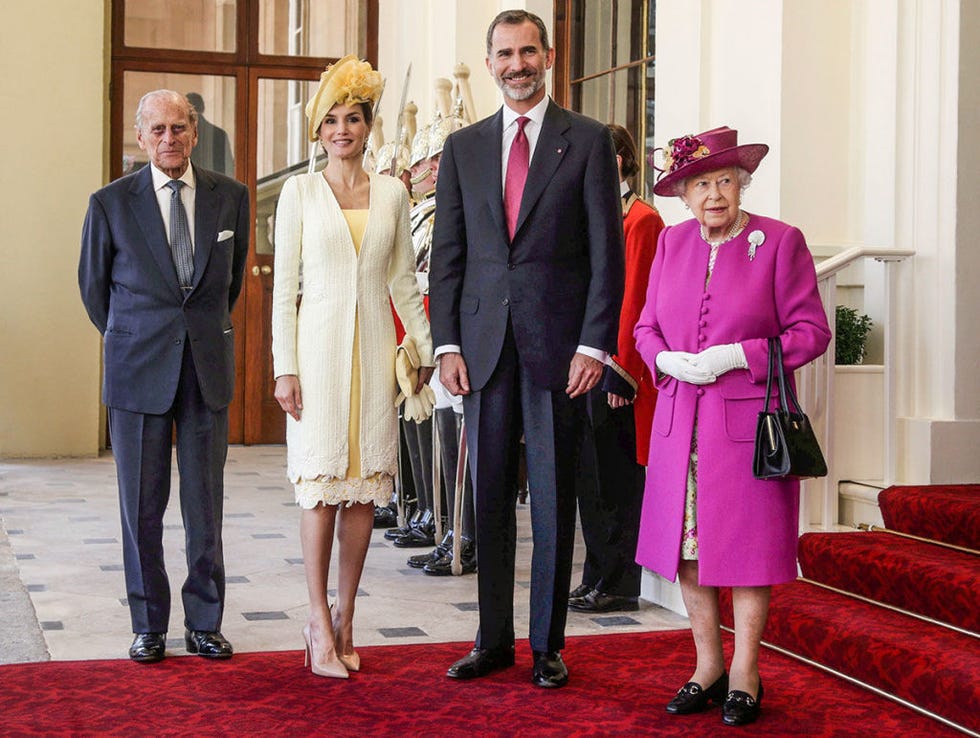 Los Reyes de España con la reina Isabel de Inglaterra Los Reyes de España con la reina Isabel de Inglaterra