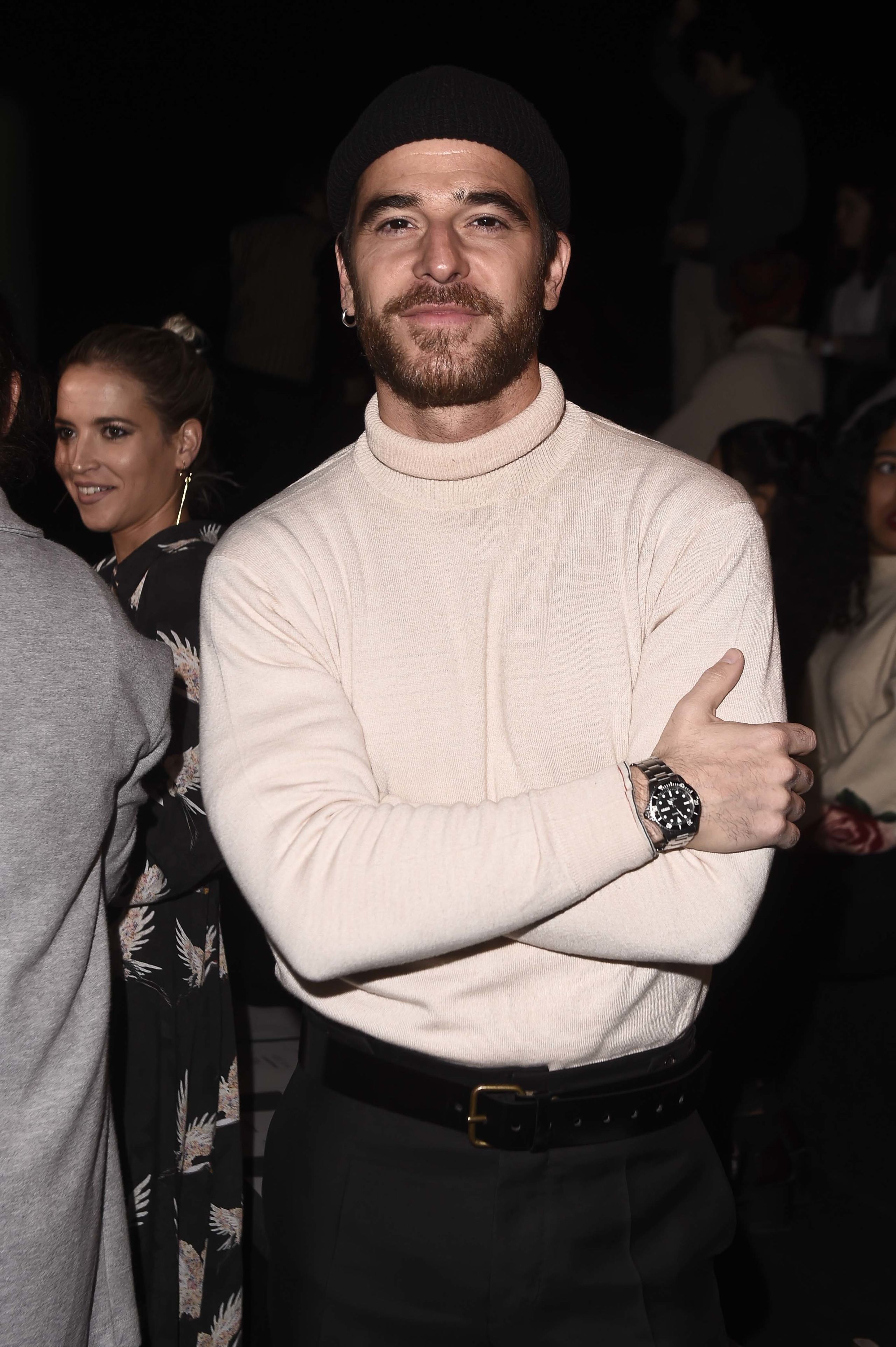 Fashion, Facial hair, Event, Beard, Fashion design, Moustache, Style, T-shirt, 