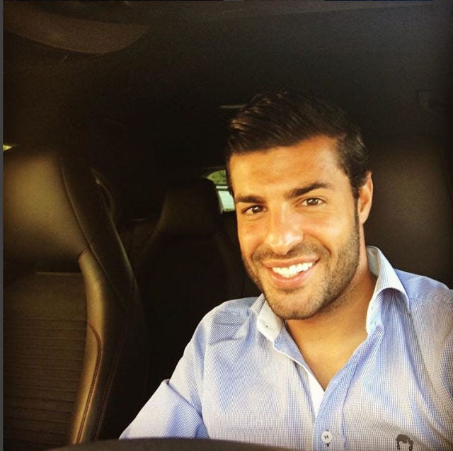 Face, Hair, Facial expression, Cool, Forehead, Smile, Chin, Eyebrow, Facial hair, Nose, 