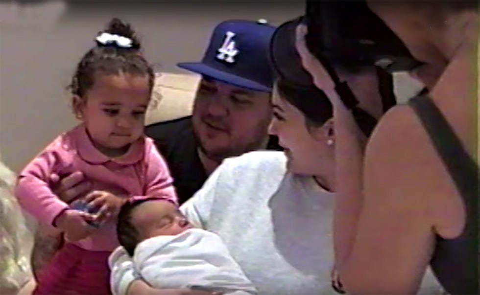 Kim Kardashian  y Kylie Jenner con Chicago