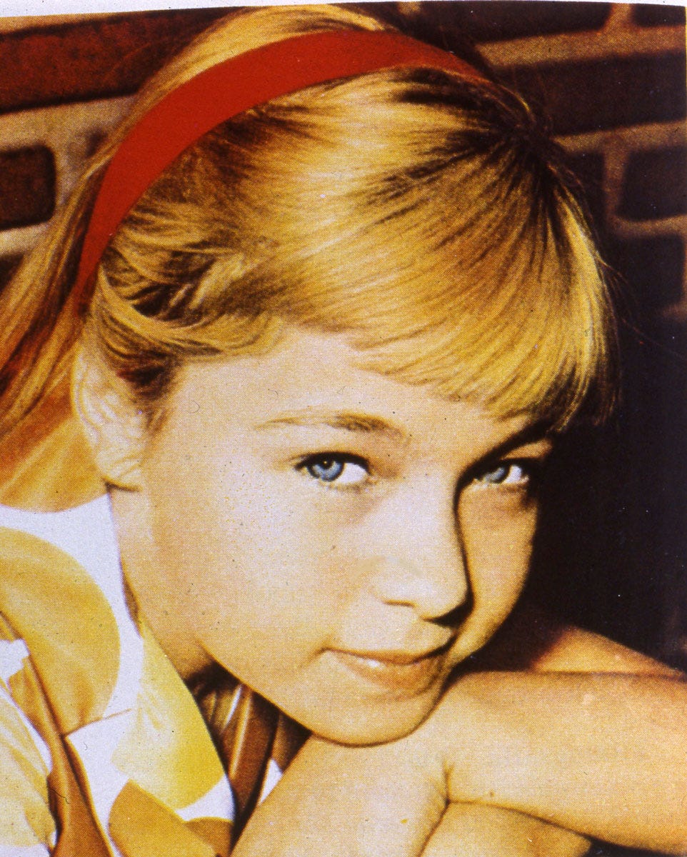 Pepa Flores de niña