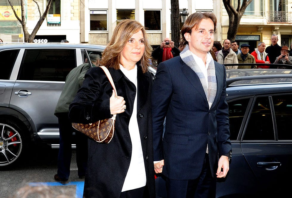 Arantxa Sánchez Vicario y su marido Josep Santacana