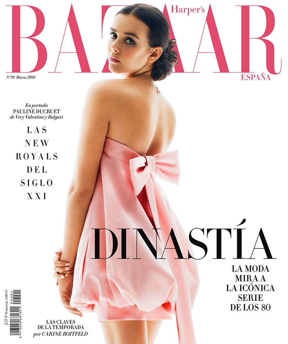 Pauline Ducruet portada de Harper's Bazaar