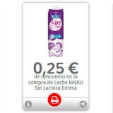 Descuento para leche sin lactosa KAIKU