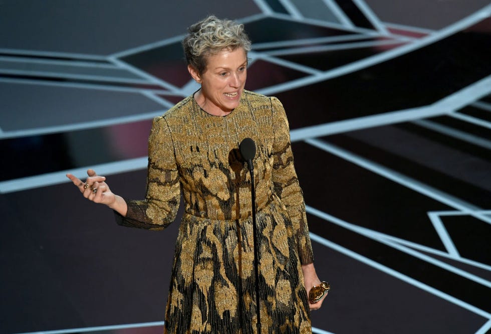 Frances McDormand Oscar 2018