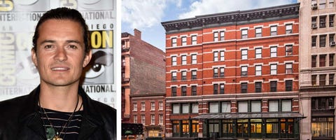 Orlando Bloom Lists His Manhattan Loft After Just Eight Months
