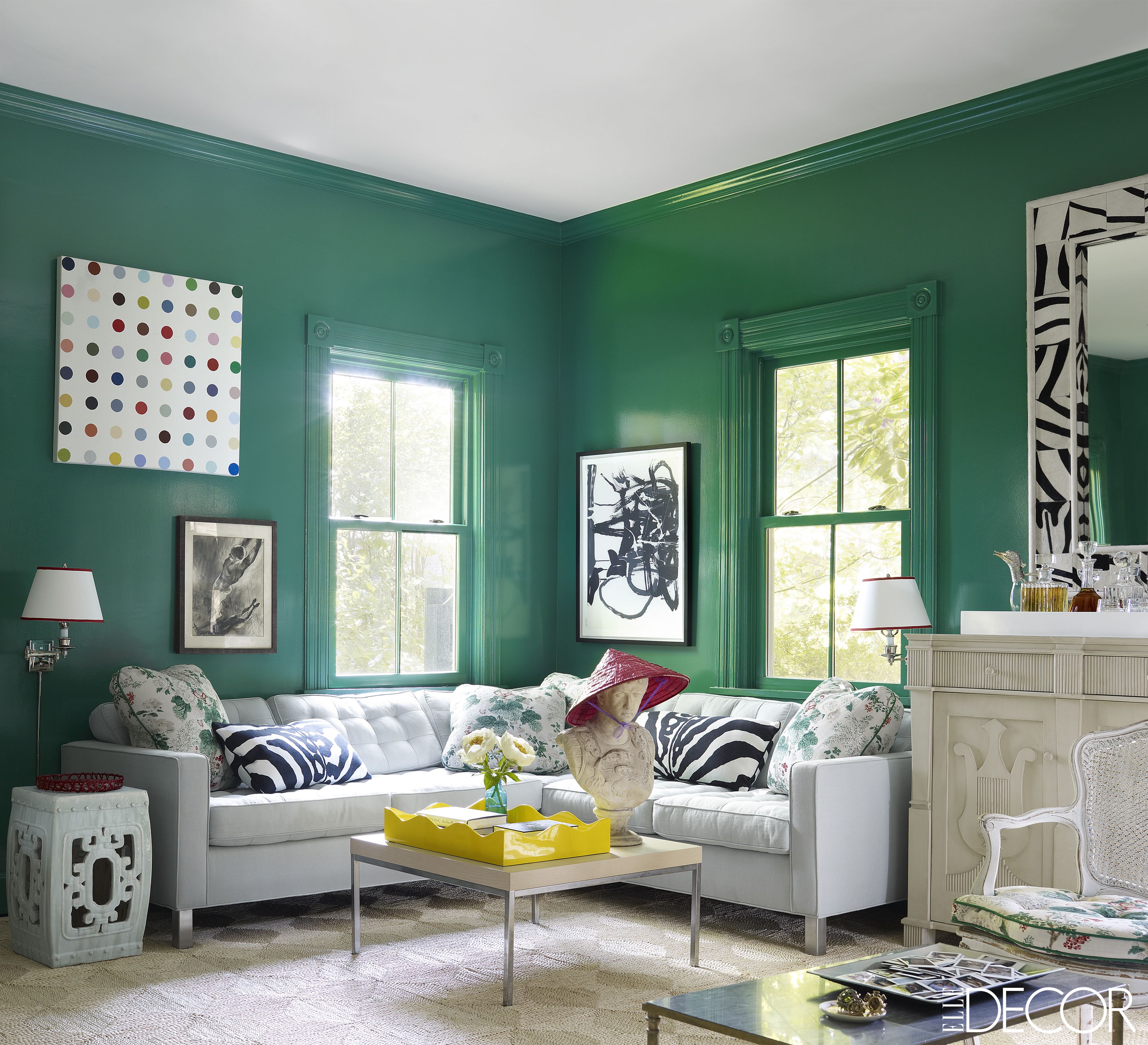 13 Green Rooms With Serious Designer Style