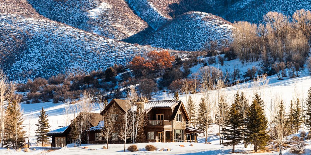 Mountain Chalet In Aspen - Caroline Sarkozy Colorado Home