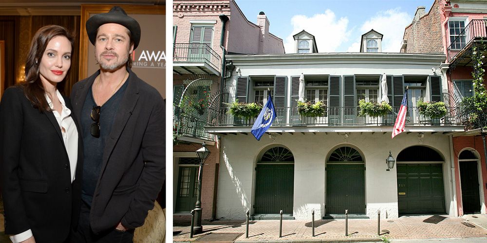 Brad Pitt And Angelina Jolie Just Put Their New Orleans Mansion On The Market
