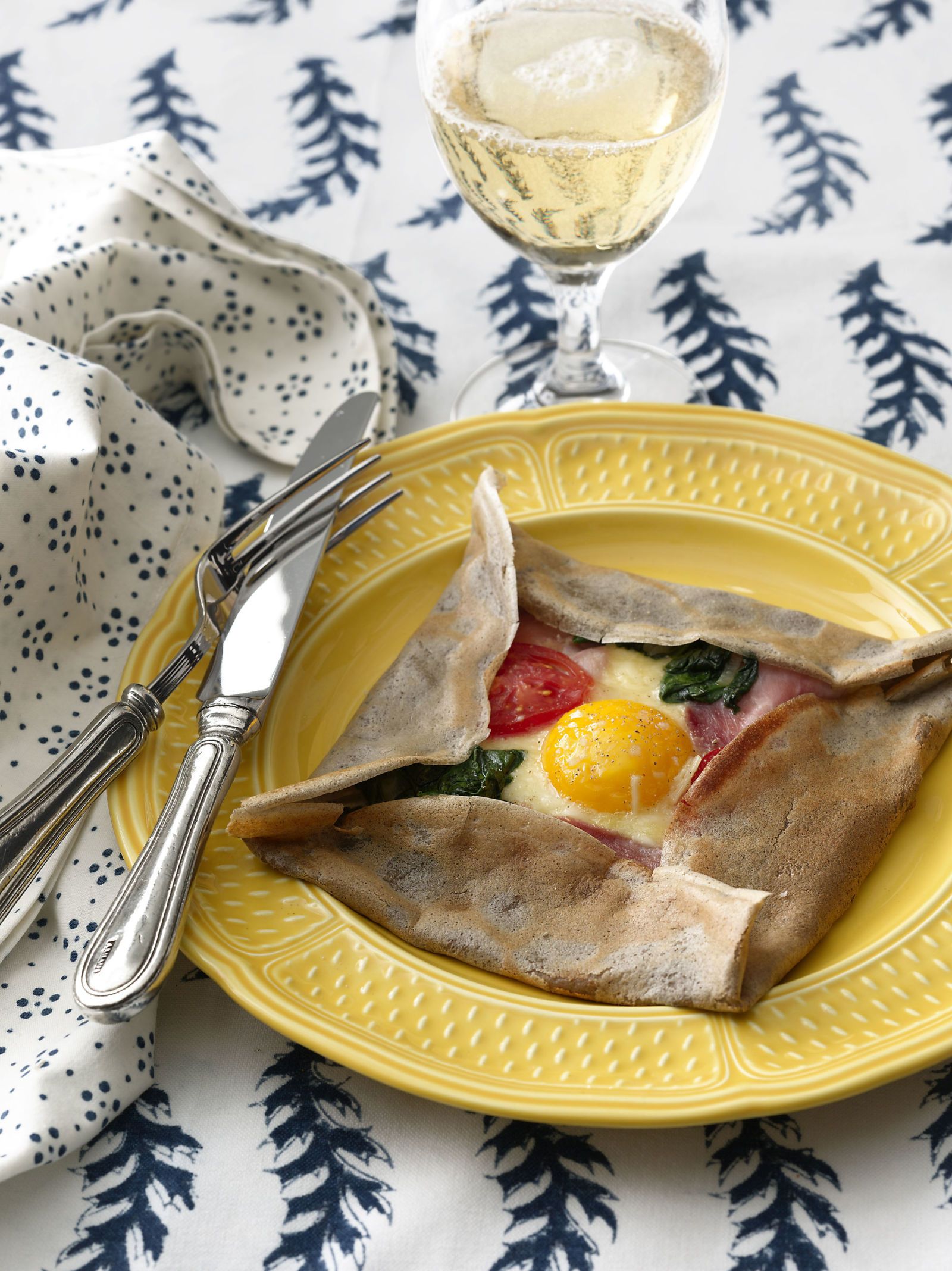 French Crepe Recipe -Daniel Boulud's Breton Galette