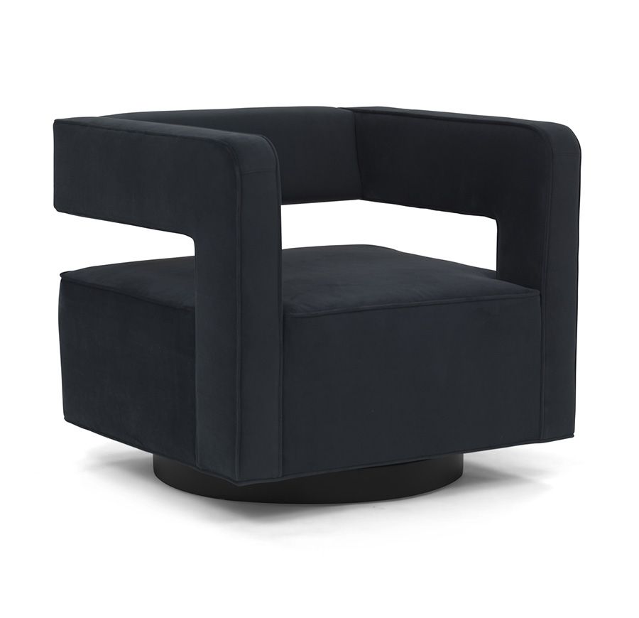 Swivel Chairs for Living Room - Modern Upholstered Swivel Chair Ideas  