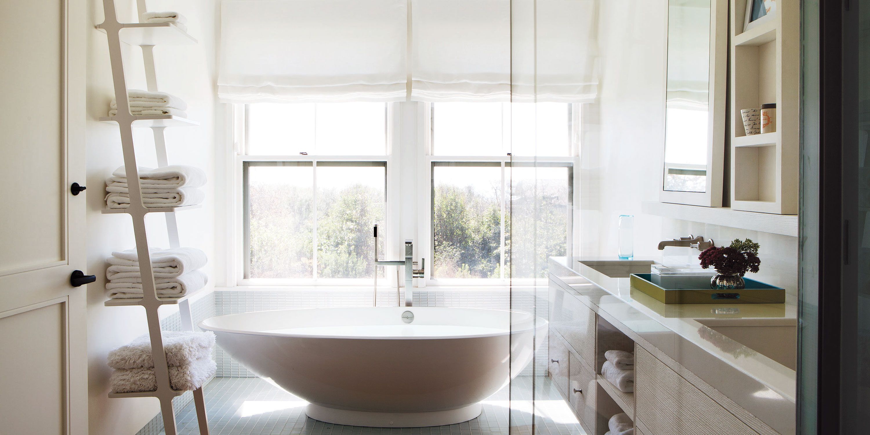 23 Best Bathroom Storage Ideas, Elegant Bathroom Storage Cabinets