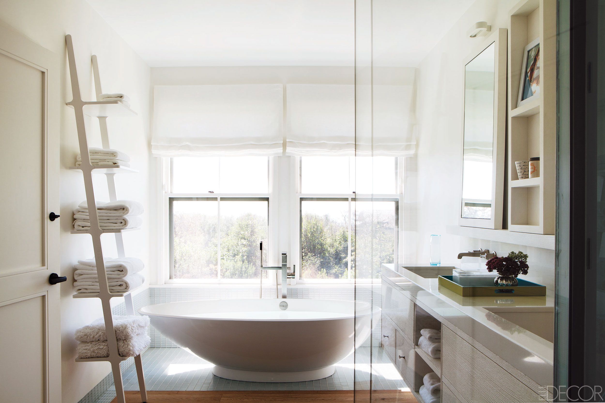 glam bathroom storage