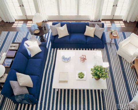 9 Times Two Sofas Proved Better Than One Michael Mundy Designer Victoria Hagan Used Two Sofas