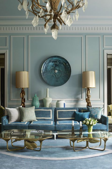50 Blue Room Decorating Ideas - How to Use Blue Wall Paint & Decor