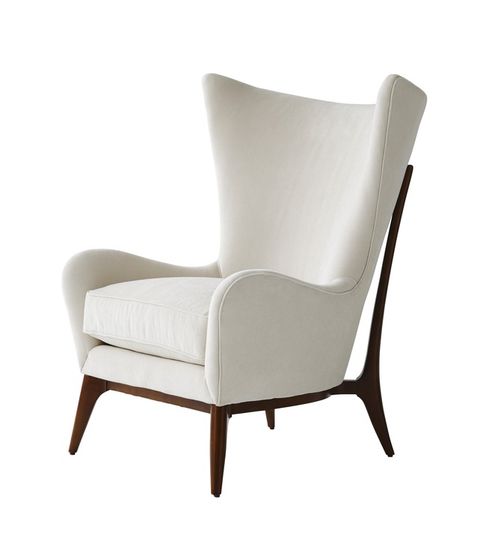 Modern Upholstered Wing Back Chairs, Contemporary Wingback Dining Chairs