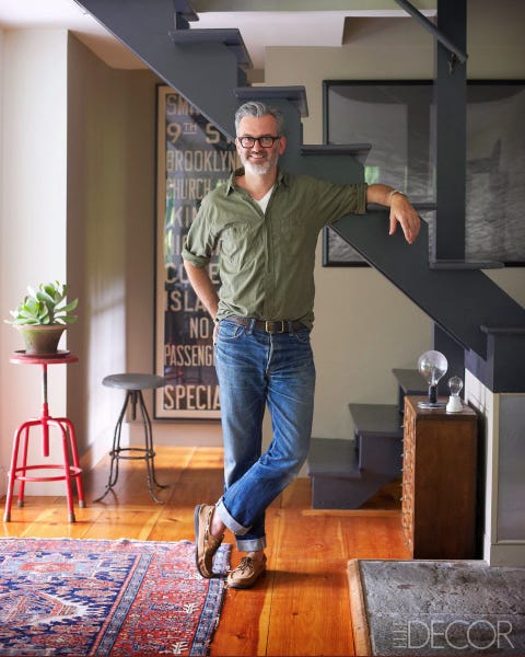 Vintage variety: FRANK MUYTJENS at home by J. CREW