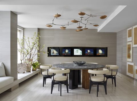 25 Modern Dining Room Decorating Ideas, Contemporary Dining Room Design