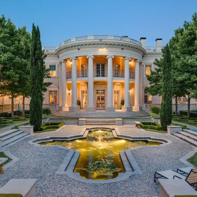 White House Style Mansion For Sale - Dallas Texas White House