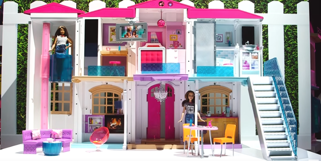 Barbie Dreamhouse High Tech Makeover - Hello Dreamhouse Barbie House