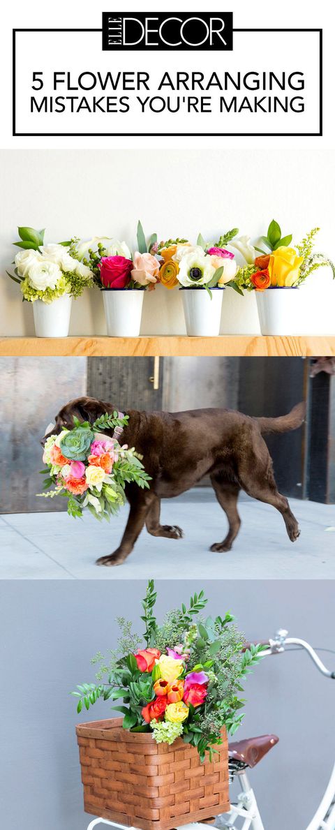 5 Flower Arranging Mistakes You're Making