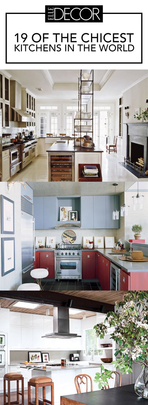19 Of The Chicest Kitchens In The World