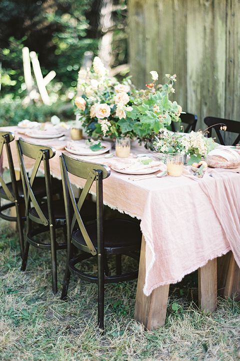 Spring Wedding Inspiration - Spring Table Ideas