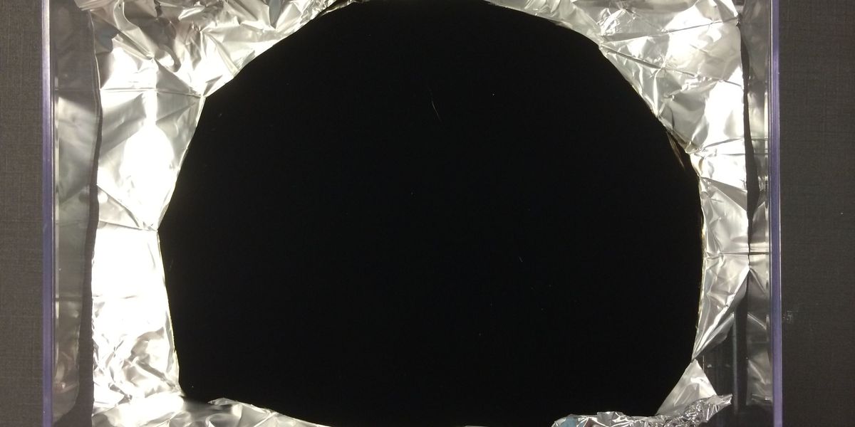 Darkest Color In The World - Anish Kapoor Vantablack