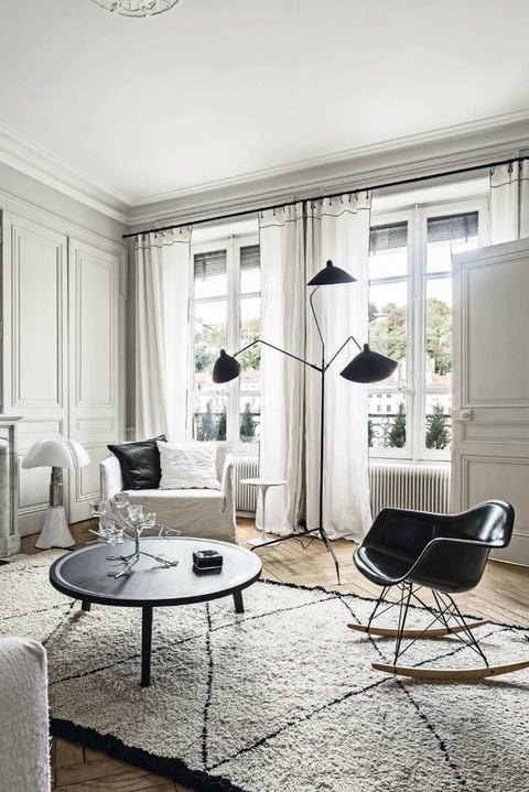 44 Striking Black White Room Ideas How To Use Black