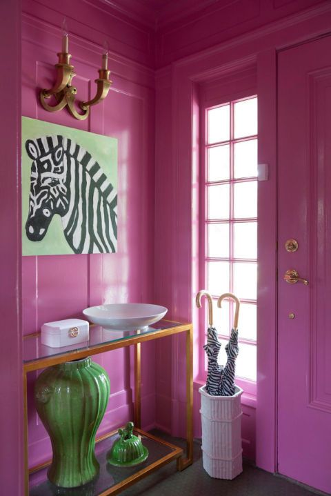 Purple, Room, Interior design, Magenta, Fixture, Interior design, Door, Home door, Teal, Lavender, 