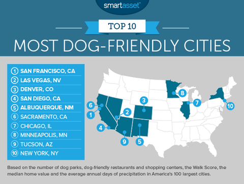 Most Dog Friendly Cities In The United States - Best Places In America ...