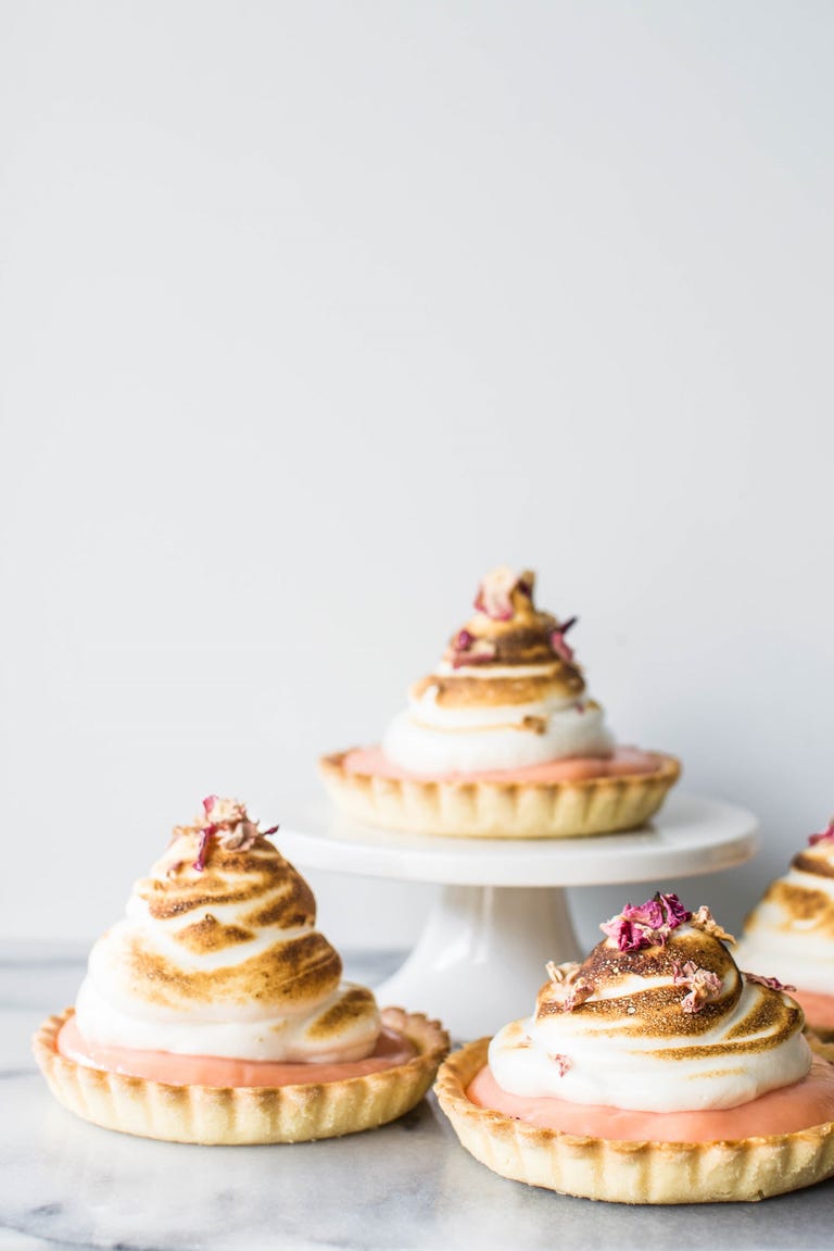 Pomelo and Rose Tarts Pomelo and Rose Tarts